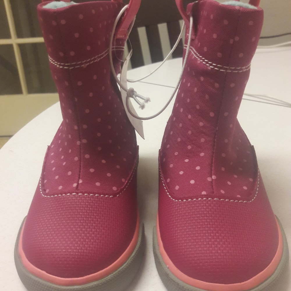 Girls winter boots purple
